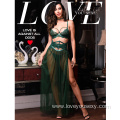 Good Sexy Emerald Lingerie Dresses Long With Lace